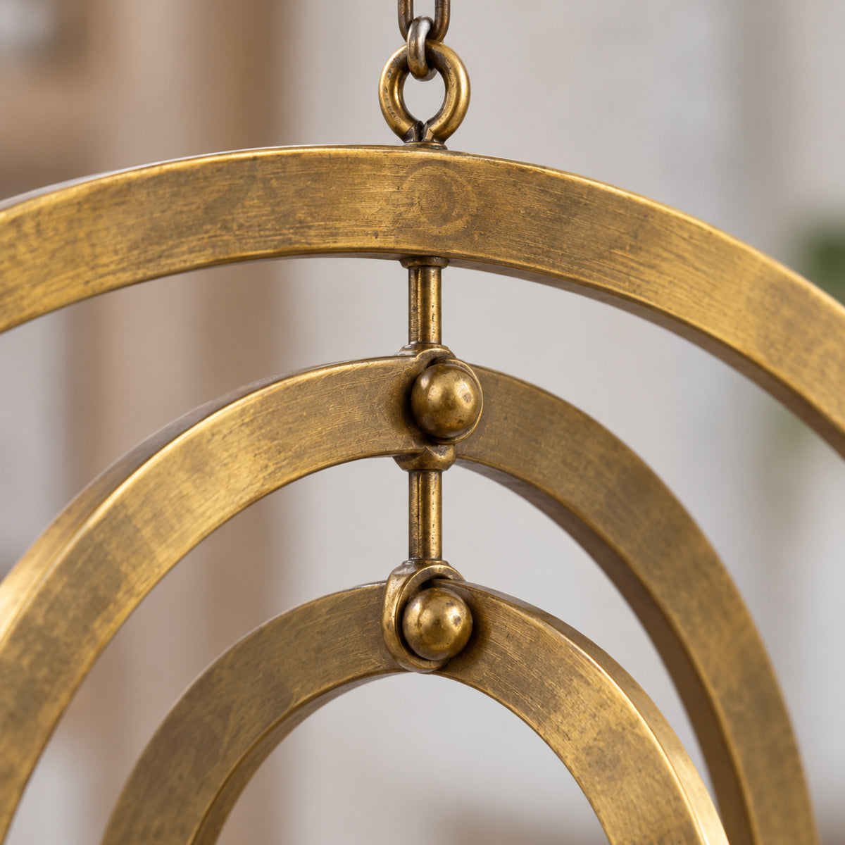 Orbital Three-Ring Wind Mobile