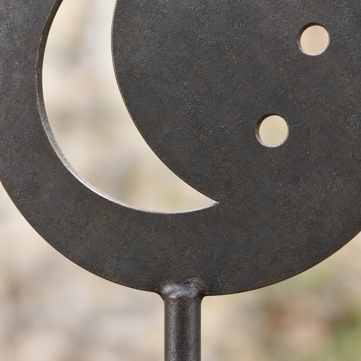 Lunar Window Garden Stake